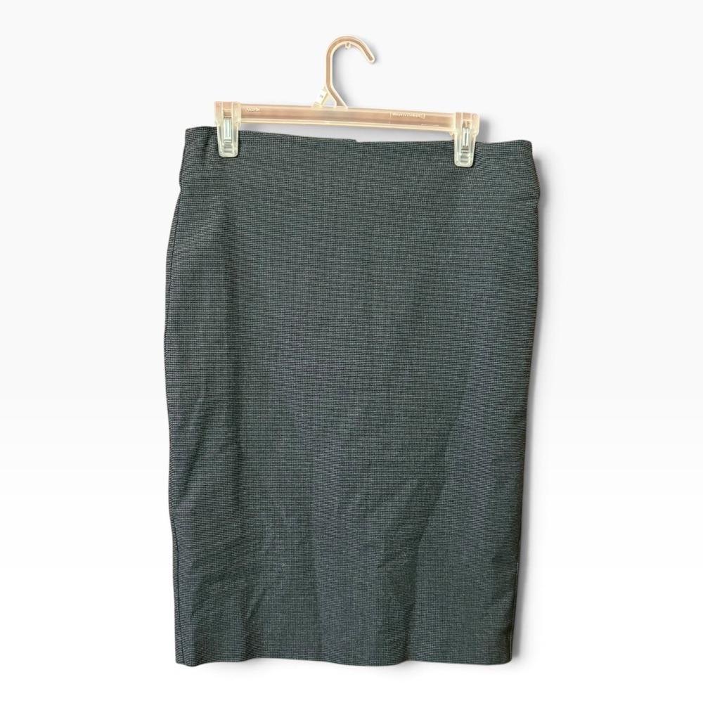 Lord & Taylor Pencil Skirt Womens Size 6 Grey Excellent Vintage Knee Length